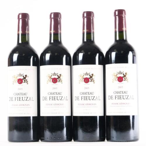 (4) 2005 Chateau de Fieuzel, Pessac-Leognan