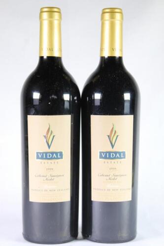 (2) 1999 Vidal Reserve Cabernet Sauvignon/Merlot, Hawkes Bay