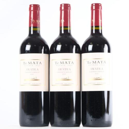 (3) 2022 Te Mata Estate Awatea, Hawkes Bay