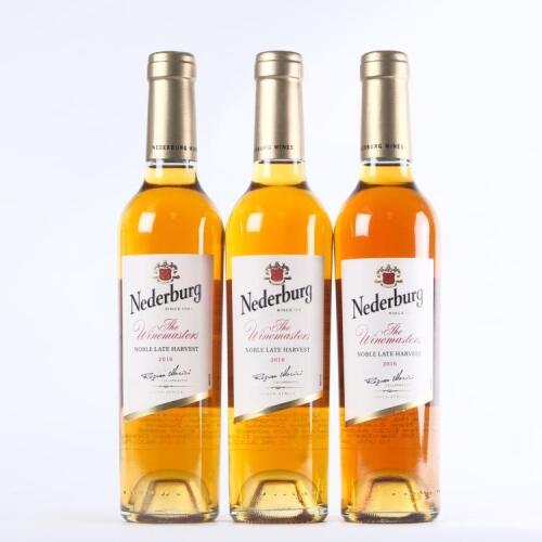 (3) 2016 Nederburg The Winemasters Noble Late Harvest 375ml, South Africa