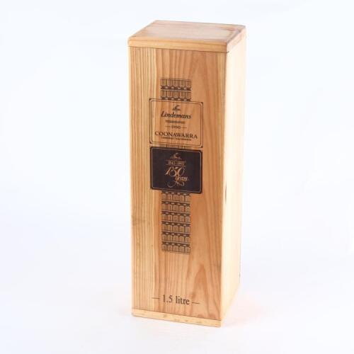 (1) 1990 Lindemans Sesquicentenary Cabernet Sauvignon 1500ml, Coonawarra SA
