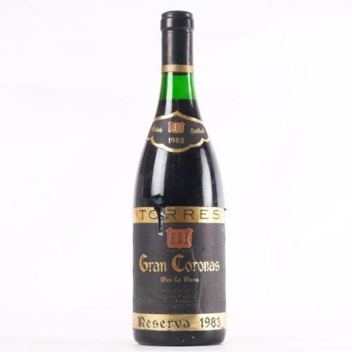 (1) 1983 Torres Gran Coronas Reserva Mas la Plana, Penedes