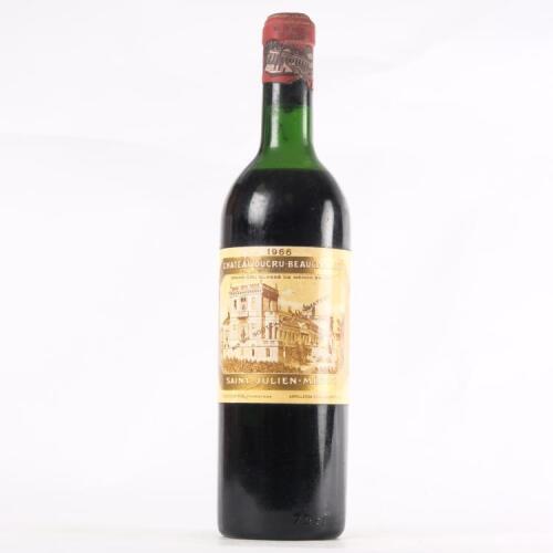 (1) 1966 Chateau Ducru-Beaucaillou 2eme Cru Classe, St Julien