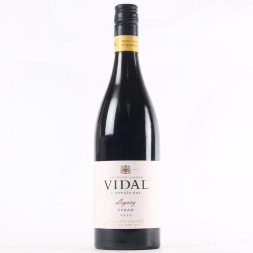 (1) 2019 Vidal Estate Legacy Syrah, Gimblett Gravels