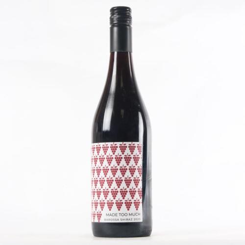 (1) 2020 Made Too Much Shiraz, Barossa SA