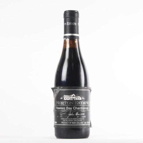 (1) 1994 Morton Estate Black Label Botrytised Chardonnay 375ml, Hawkes Bay