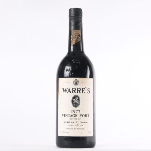 (1) 1977 Warre's Vintage Port, Oporto