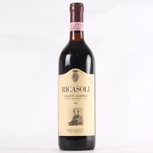 (1) 1989 Ricasoli Chianti Classico, Tuscany