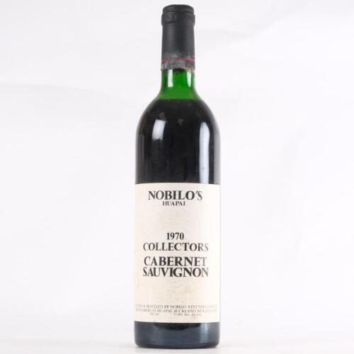 (1) 1970 Nobilo's Collectors Cabernet Sauvignon, Huapai