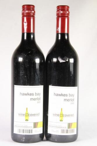 (2) 2003 Capricorn Wine Uncovered Merlot, Hawkes Bay