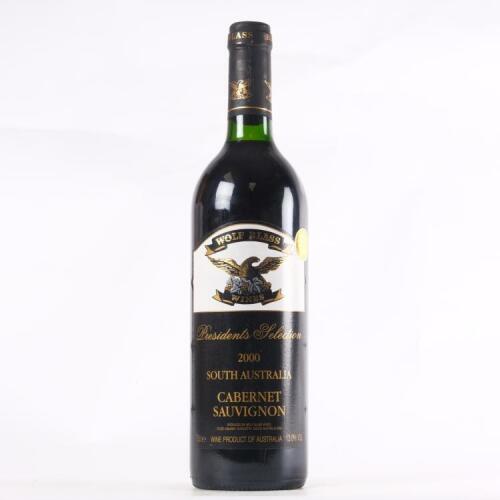 (1) 2000 Wolf Blass Presidents Selection Cabernet Sauvignon, South Australia