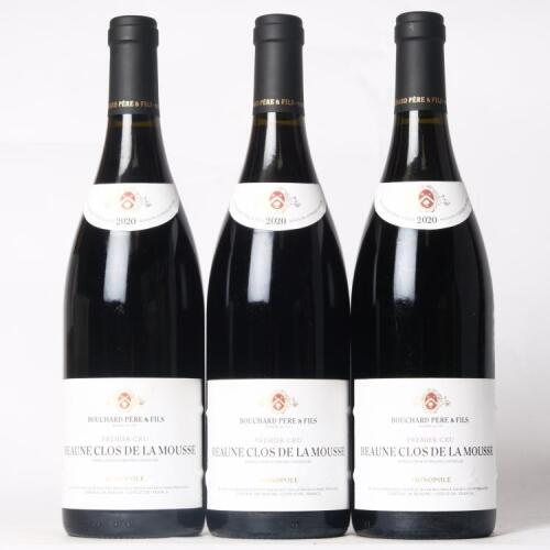 (3) 2020 Bouchard Pere & Fils Beaune Clos de la Mousse 1er Cru, Cote de Beaune