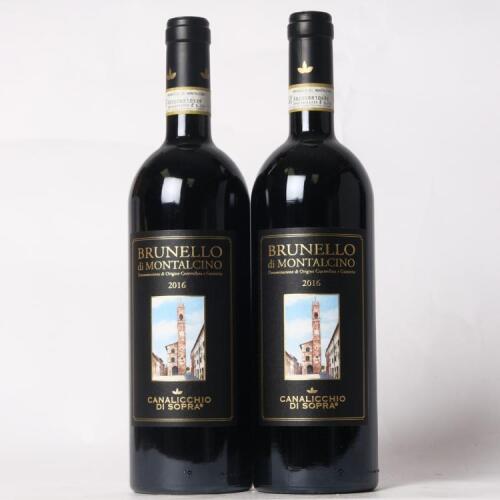 (2) 2016 Canalicchio di Sopra Brunello di Montalcino DOCG, Tuscany