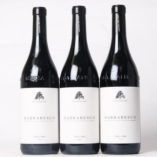 (3) 2016 Cantina del Pino Gallina, Barbaresco