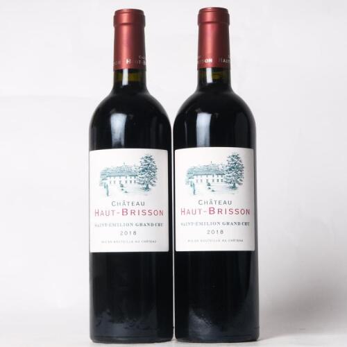 (2) 2018 Chateau Haut Brisson, St Emilion