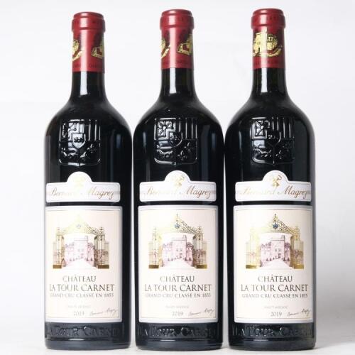 (3) 2019 Chateau La Tour Carnet, Haut Medoc