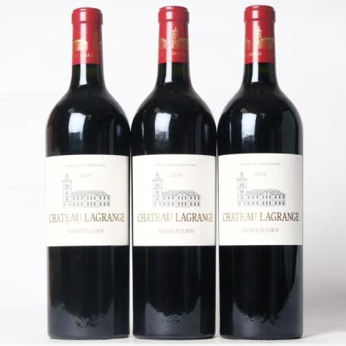 (3) 2018 Chateau Lagrange 3eme Cru Classe, St Julien