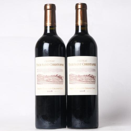 (2) 2018 Chateau Tour Saint Christophe, St Emilion