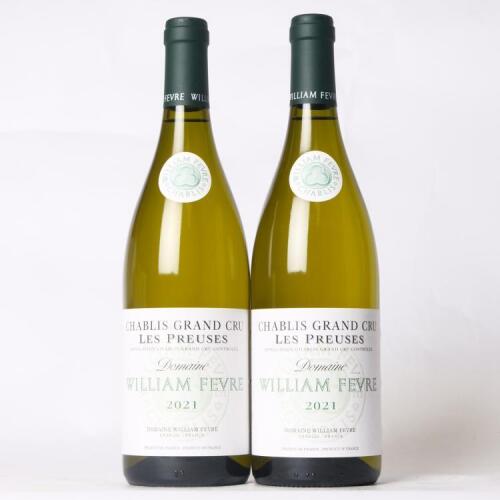 (2) 2021 William Fevre Les Preuses Grand Cru, Chablis