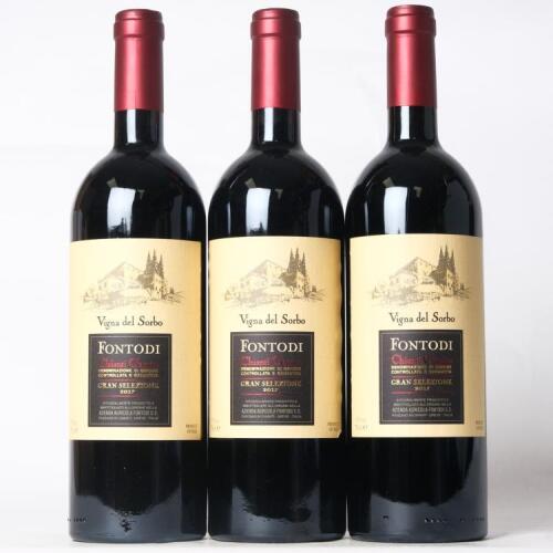 (3) 2017 Fontodi Vigna del Sorbo Gran Selezione Chianti Classico, Tuscany