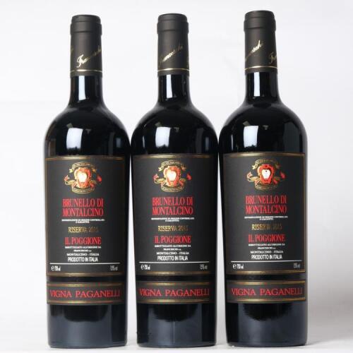 (3) 2015 Il Poggione Vigna Paganelli Brunello di Montalcino Riserva, Tuscany