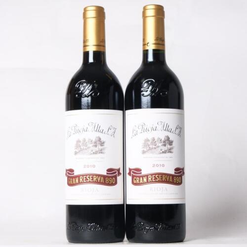 (2) 2010 La Rioja Alta S.A. Gran Reserva 890 Rioja