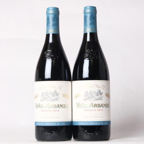 (2) 2012 La Rioja Alta S.A. Vina Ardanza Reserva Rioja