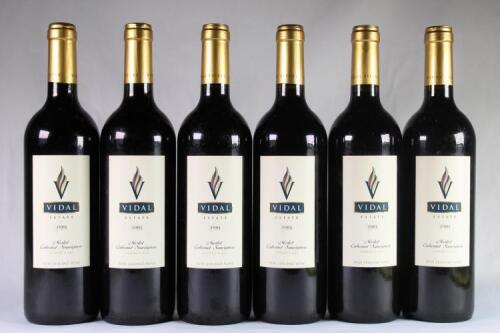 (6) 2001 Vidal Merlot/Cabernet Sauvignon, Hawkes Bay
