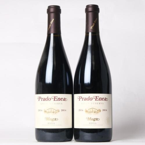 (2) 2014 Bodegas Muga 'Prado Enea' Gran Reserva Rioja