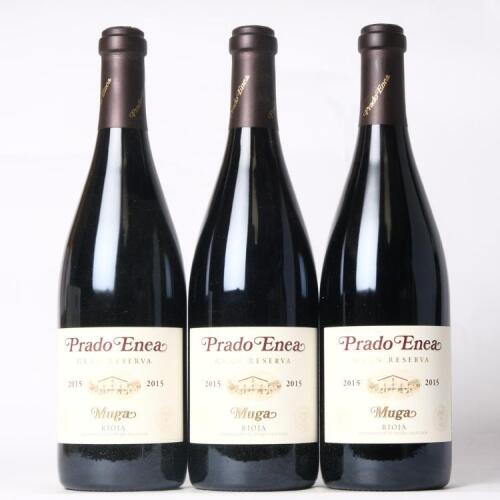 (3) 2015 Bodegas Muga 'Prado Enea' Gran Reserva Rioja