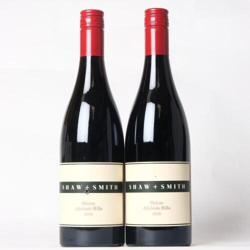 (2) 2016 Shaw + Smith Shiraz, Adelaide Hills SA