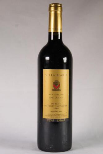 (1) 2000 Villa Maria Cellar Selection Merlot/Cabernet Sauvignon, Hawkes Bay&nbsp;&nbsp;