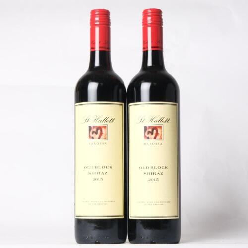 (2) 2015 St Hallett Old Block Shiraz, Barossa SA