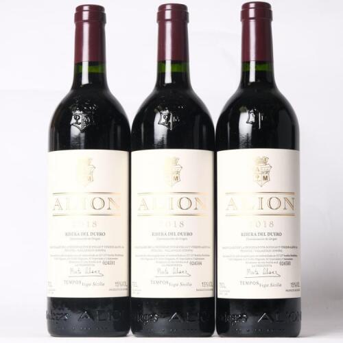(3) 2018 Vega Sicilia Alion, Ribera del Duero