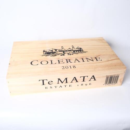 (6) 2018 Te Mata Estate Coleraine, Hawkes Bay