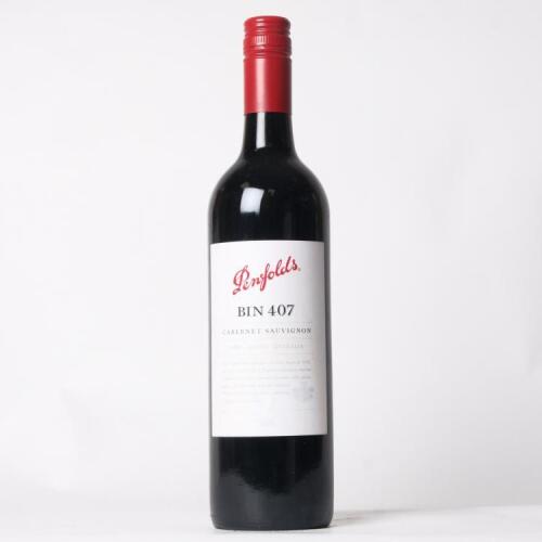 (1) 2009 Penfolds Bin 407 Cabernet Sauvignon, South Australia