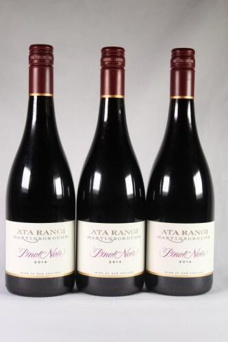 (3) 2014 Ata Rangi Pinot Noir, Martinborough