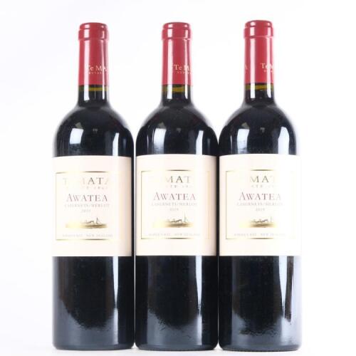 (3) 2019 Te Mata Estate Awatea, Hawkes Bay