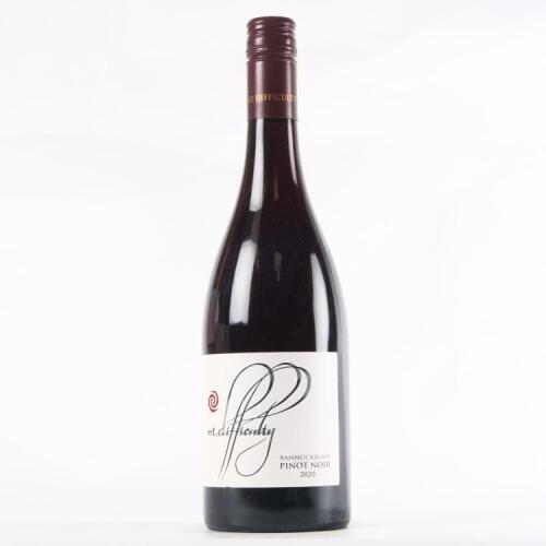 (1) 2020 Mt Difficulty Pinot Noir, Bannockburn