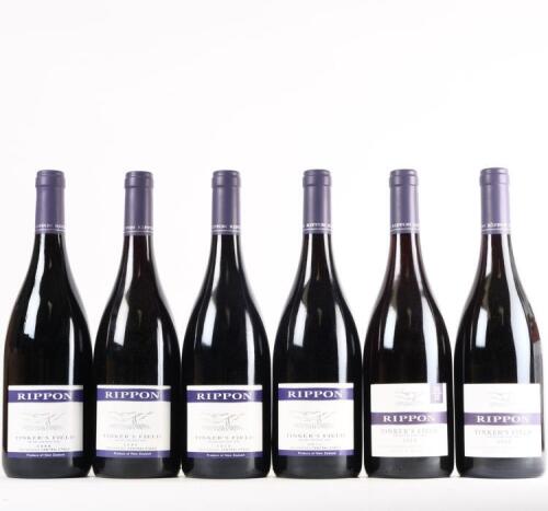 (1) Rippon Tinker's Field Pinot Noir, Wanaka Vertical 2008 - 2013 (6 pack)