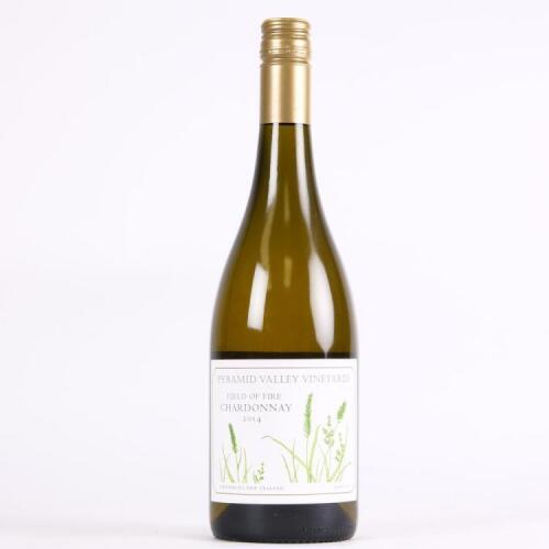 (1) 2014 Pyramid Valley Vineyards Field of Fire Chardonnay, Waikari