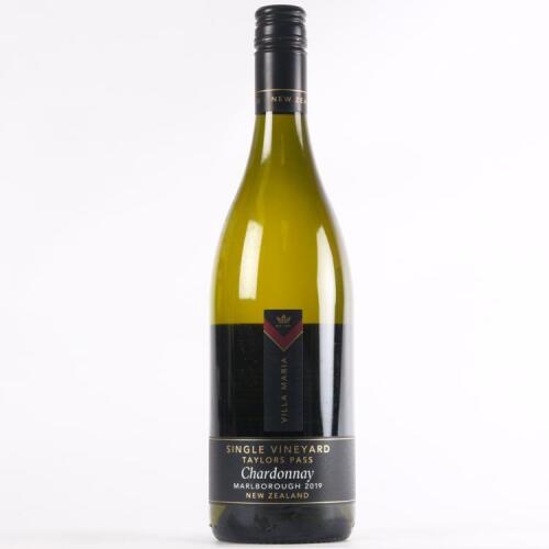 (1) 2019 Villa Maria Taylors Pass Chardonnay, Marlborough