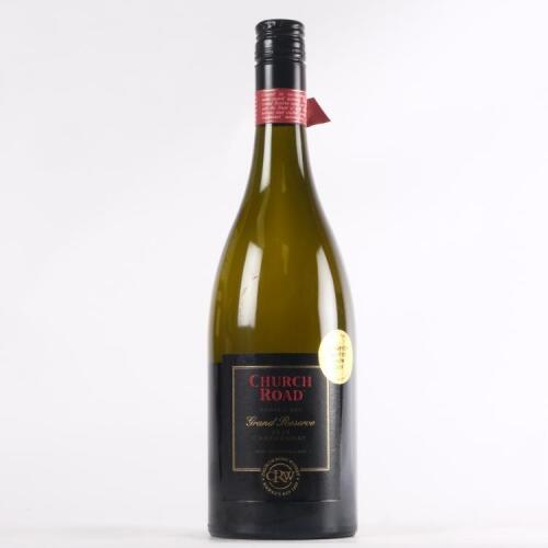 (1) 2018 Church Road Grand Reserve Chardonnay, Hawkes Bay