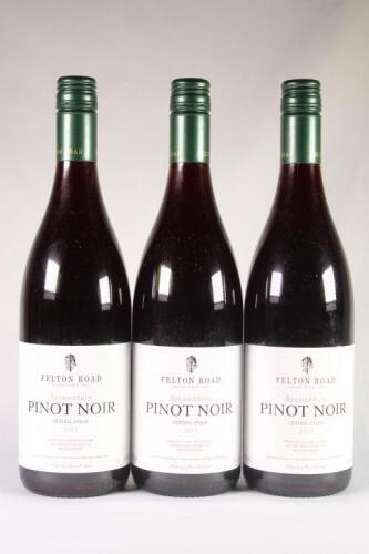 (3) 2011 Felton Road Pinot Noir, Bannockburn