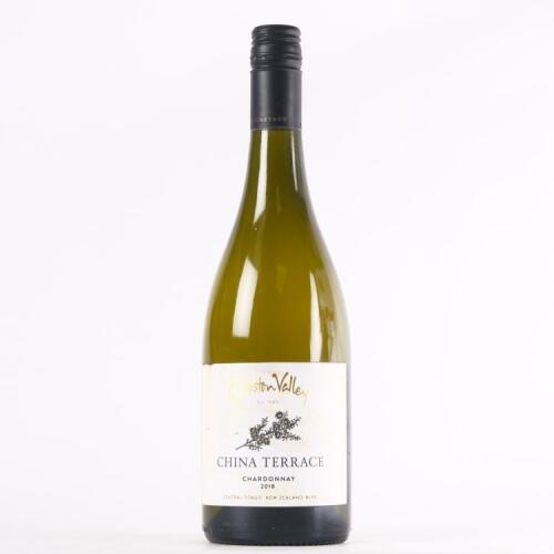 (1) 2018 Gibbston Valley China Terrace Chardonnay, Central Otago