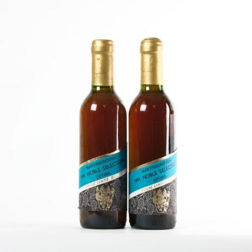 (2) 1991&nbsp;Lintz Estate Noble Selection Optima 375ml, Martinborough