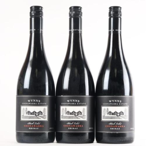 (3) 2013 Wynns Black Label Shiraz, Coonawarra SA