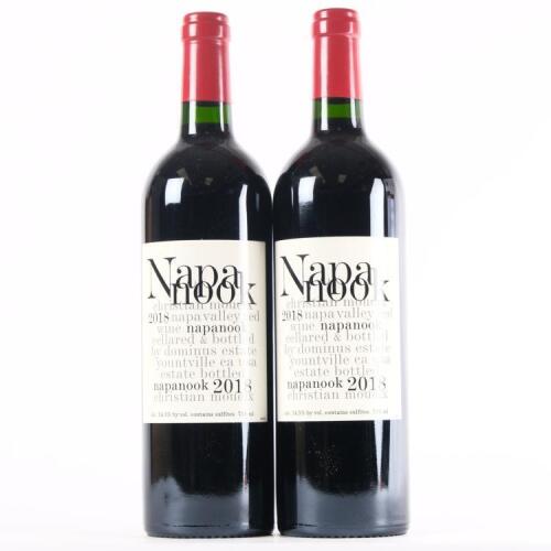 (2) 2018 Dominus Estate Napanook, Napa USA
