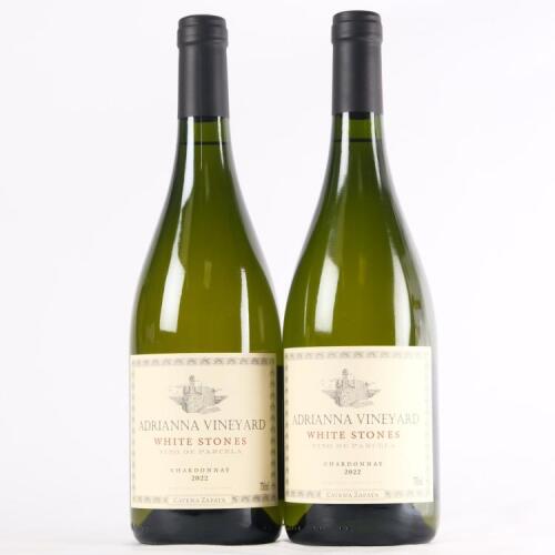 (2) 2022 Catena Zapata Adrianna Vineyard 'White Stones' Chardonnay, Gualtallary Argentina