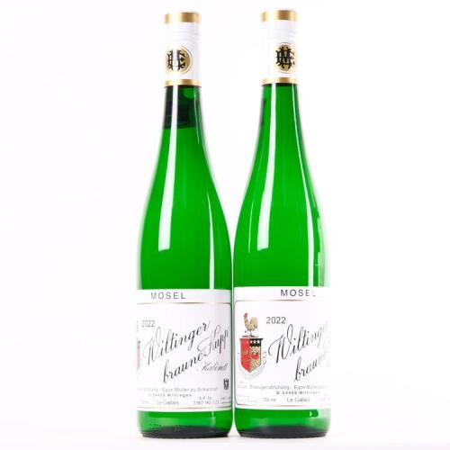(2)&nbsp;2022 Egon Muller 'Le Gallais' Wiltinger Braune Kupp Riesling Kabinett, Mosel Saar Ruwer